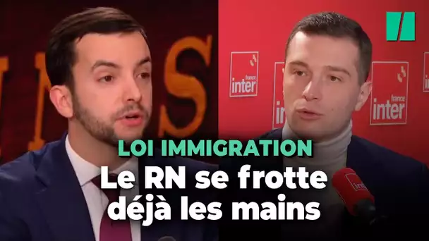 Le Rassemblement national savoure déjà sa « victoire idéologique » sur l’immigration