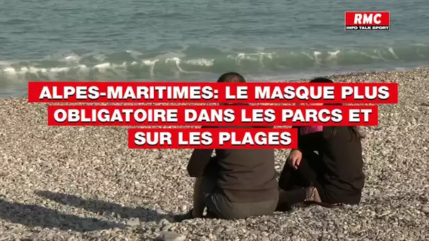 Alpes-Maritimes: l'obligation du port du masque partiellement levée à l'extérieur
