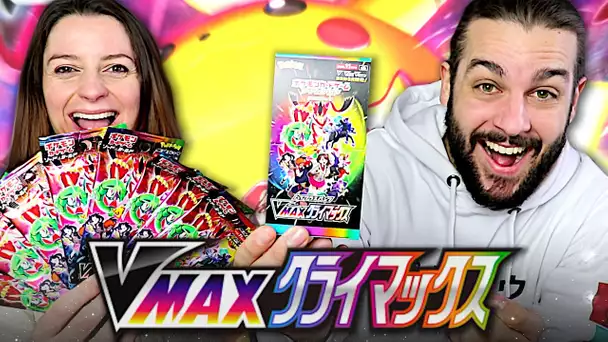 ON A RECU LES NOUVELLES CARTES POKEMON VMAX CLIMAX ! LA MEILLEURE EXTENSION POKEMON !