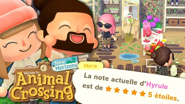 NOTRE NOUVELLE ÎLE 5 ETOILES ! | ANIMAL CROSSING NEW HORIZONS EPISODE 49 CO-OP