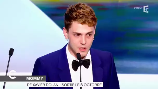 Emouvant, Xavier Dolan revient sur son discours à Cannes - C à vous - 06/10/2014