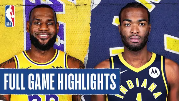 LAKERS at PACERS | FULL GAME HIGHLIGHTS | August 8, 2020