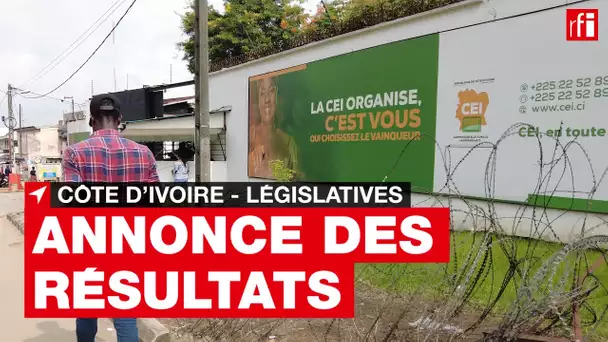 Législatives en Côte d’Ivoire : des résultats annoncés au compte-goutte par la CEI