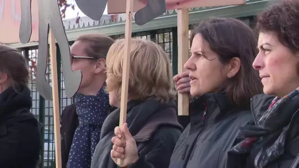 Grève au collège Georges Politzer d'Evreux