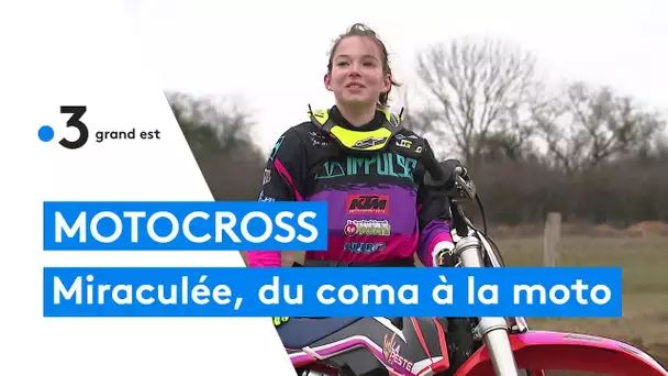 Jeanne Heitz, le récit d'une enfant miraculée en motocross