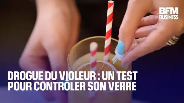Drogue du violeur : un test pour contrôler son verre