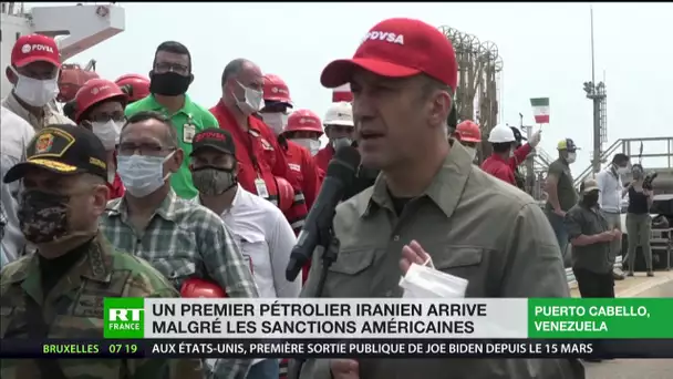 Venezuela : un premier pétrolier iranien arrive à bon port, au grand dam des Etats-Unis