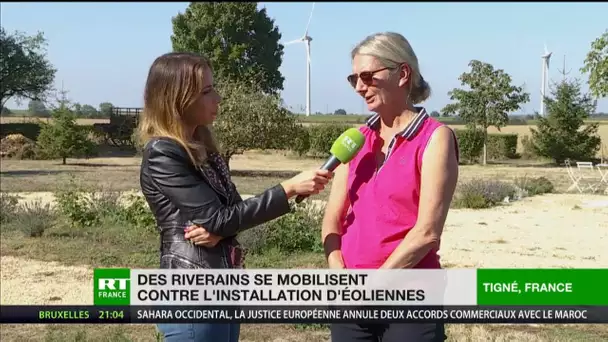 Maine-et-Loire : des riverains mobilisés contre un parc éolien