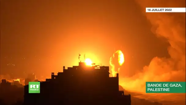 L'armée israélienne dit avoir frappé des installations du Hamas dans la bande de Gaza