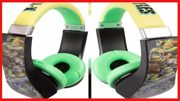 Sakar Kids Safe Over The Ear Headphones, Volume Limiter for Developing Ears, 3.5MM Stereo Jack,