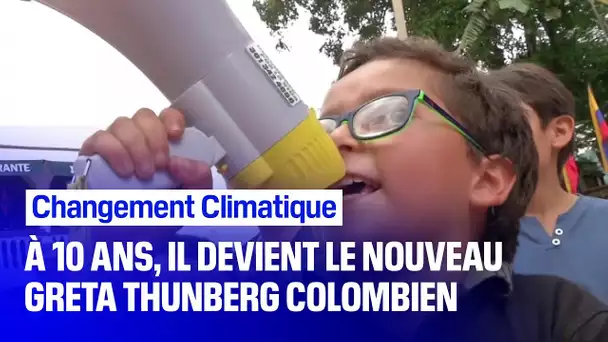 À 10 ans, ce colombien mène le combat contre le changement climatique