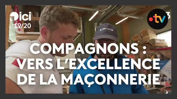Préparation pour la coupe du monde de maçonnerie à Villeneuve d'Ascq