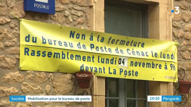 Cénac-et-Saint-Julien : des habitants se mobilisent pour défendre leur bureau de Poste