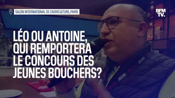 Léo ou Antoine, qui remportera le concours des jeunes bouchers?