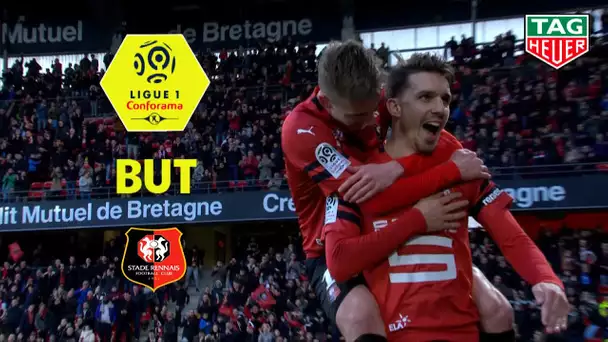 But Adrien HUNOU (58&#039;) / Stade Rennais FC - SM Caen (3-1)  (SRFC-SMC)/ 2018-19