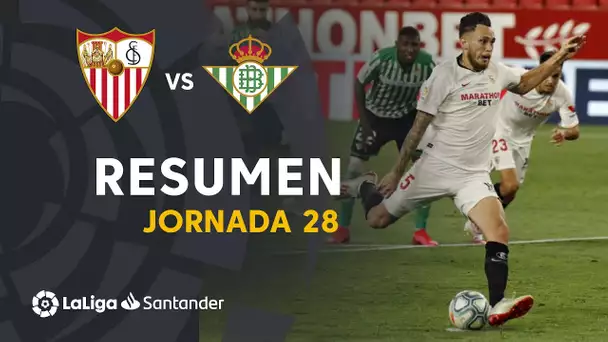 Resumen de Sevilla FC vs Real Betis (2-0)