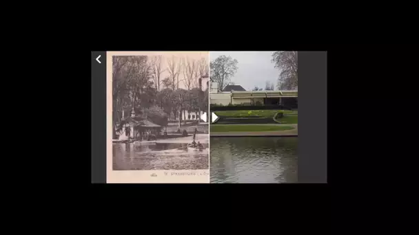 Le parc de l&#039;Orangerie hier et aujourd&#039;hui