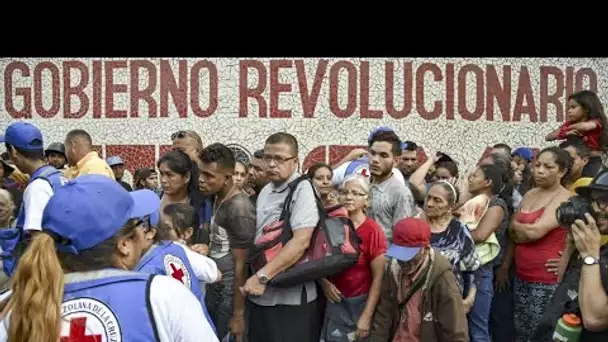 La première cargaison d'aide humanitaire de la Croix-Rouge arrive au Venezuela