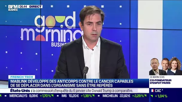 Jean-Guillaume Lafay (Mablink): La biotech Mablink dévelope des médicament contre le cancer