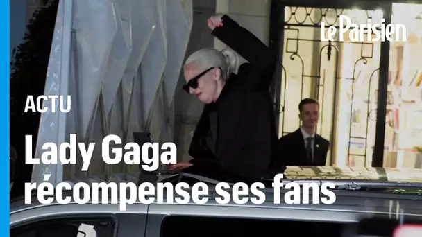 Lady Gaga dévoile deux morceaux de son prochain album devant ses fans à Paris
