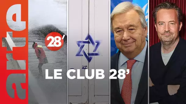 Antisémitisme, écriture inclusive, tempête Ciaran... : le Club 28' ! - 28 Minutes - ARTE