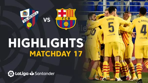 Highlights SD Huesca vs FC Barcelona (0-1)