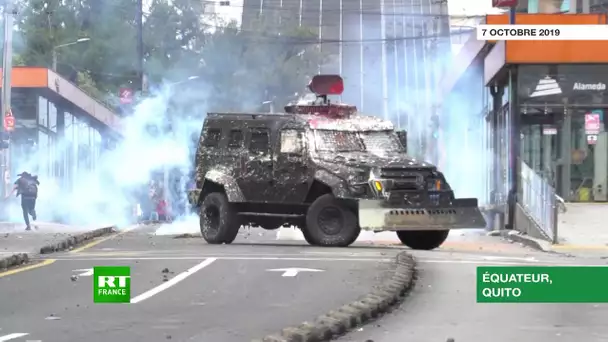 Équateur : des affrontements violents entre la police et des manifestants secouent le pays