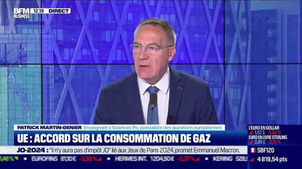 Patrick Martin-Genier (Sciences Po) : UE, accord sur la consommation de gaz