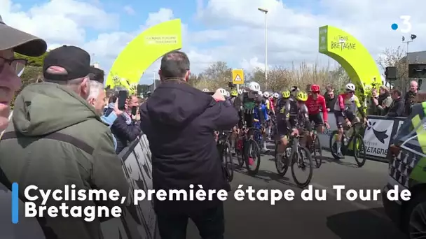 Cyclisme, première étape du Tour de Bretagne