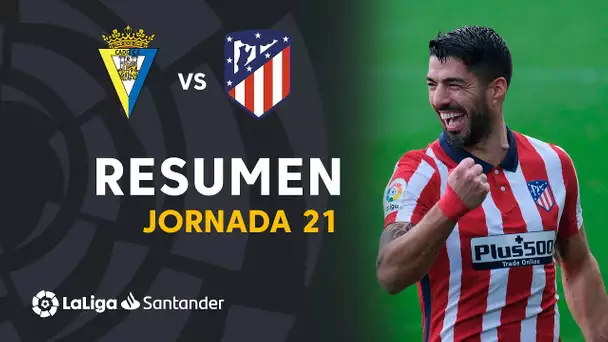 Resumen de Cádiz CF vs Atlético de Madrid (2-4)