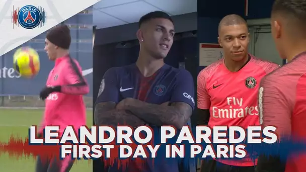 LEANDRO PAREDES - FIRST DAY IN PARIS