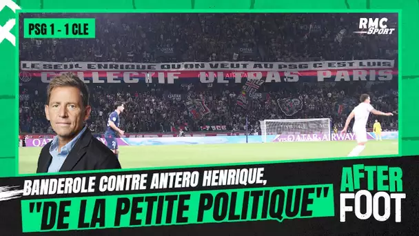 PSG 1-1 Clermont : banderole contre Antero Henrique, Riolo ne comprend pas