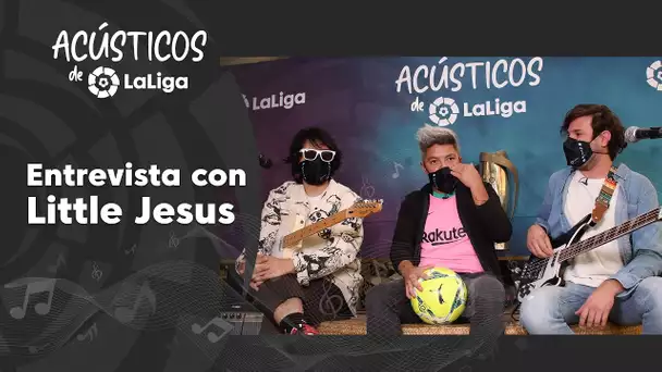 Entrevista con Little Jesus en los Acústicos de LaLiga
