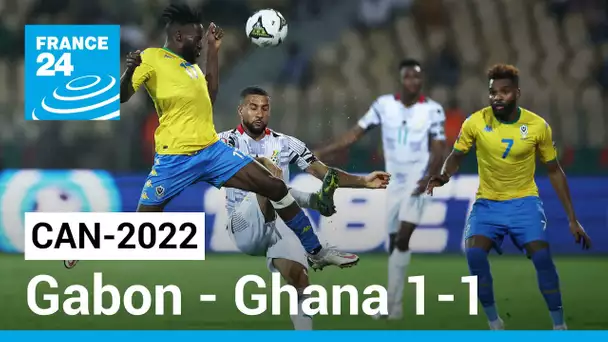 CAN-2022 : Le Gabon arrache le match nul face au Ghana (1-1) • FRANCE 24