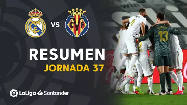 Resumen de Real Madrid vs Villarreal CF (2-1)