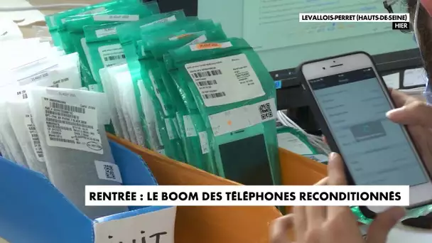 Rentrée : le boom des téléphones reconditionnés