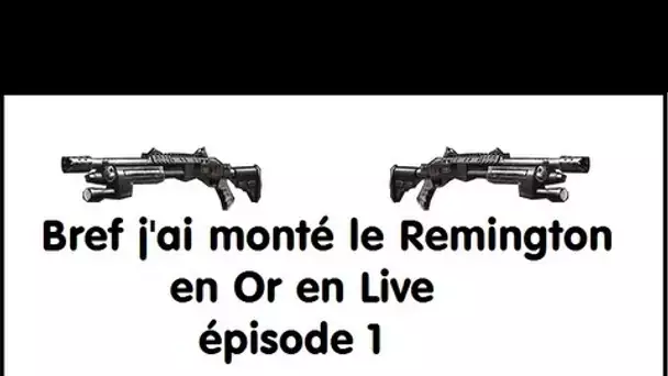Bref, j'ai monté le Remington en or en Live épisode 1 (Best Of)