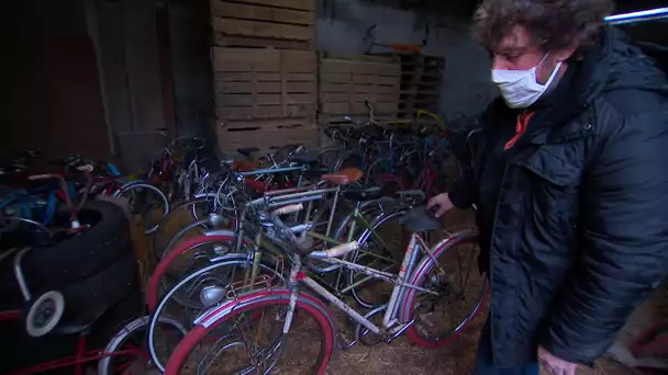 Triple Like pour Vincent Vasseur collectionneur et réparateur de vieux vélos