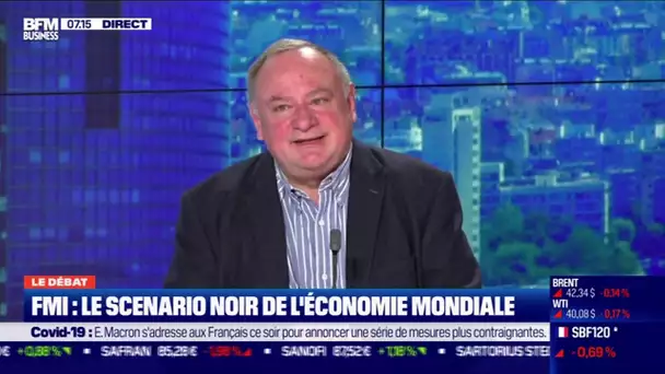 Le débat  : FMI, le scénario noir pour l'économie mondiale par Jean-Marc Daniel et Nicolas Doze