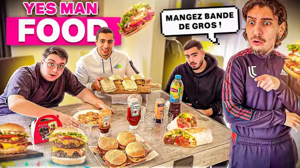 ON DIT OUI A TOUT VERSION BOUFFE ( Yes man Challenge incroyable 😂) retour de Nassim #4