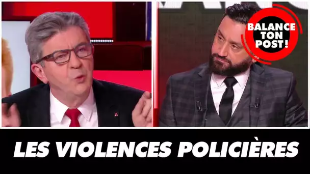 Jean-Luc Mélenchon réagit aux violences policières : "Je suis pour qu'ils ne soient plus armés"