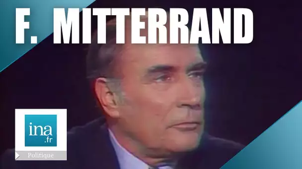 François Mitterrand "Je suis contre la peine de mort" | Archive INA