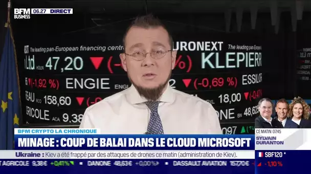 BFM Crypto: Coup de balai dans le cloud Microsoft