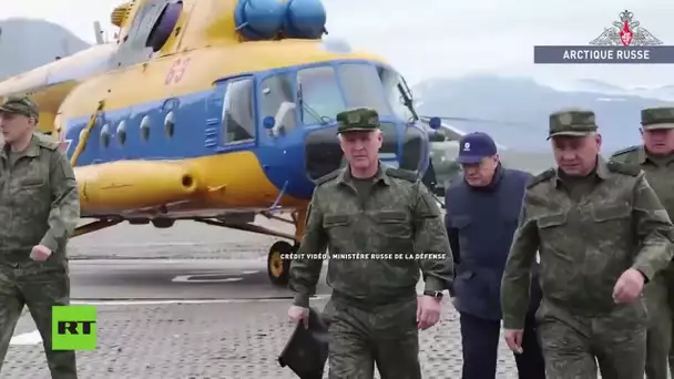 🇷🇺  Sergueï Choïgou inspecte des garnisons russes dans la zone arctique