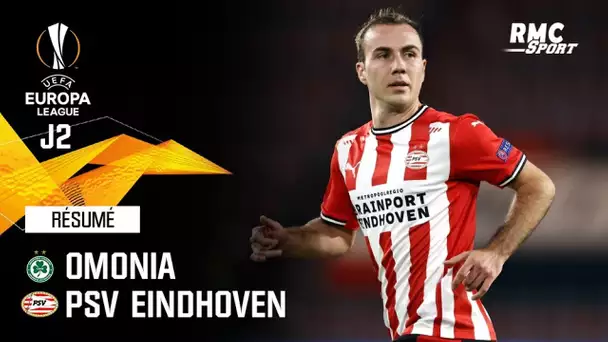 Résumé : Omonia 1-2 PSV Eindhoven - Ligue Europa J2