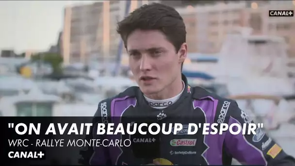 Adrien Fourmaux, victime d'un violent crash, déçu de son abandon - Rallye Monte-Carlo WRC