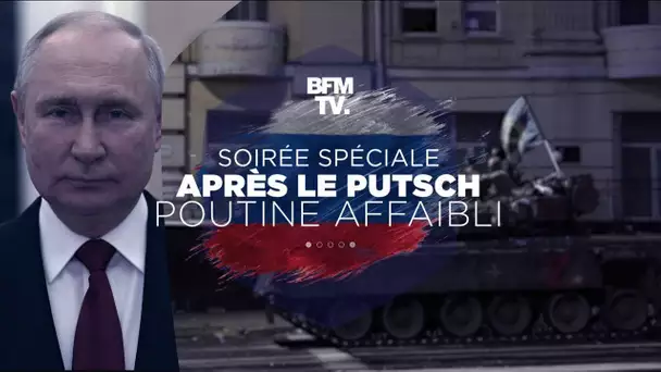 "Après le putsch, Poutine affaibli": émission spéciale sur BFMTV