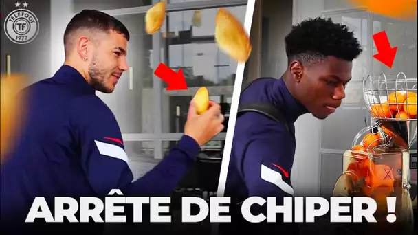 Quand les Bleus DÉVALISENT le buffet de Clairefontaine 😂 - La Quotidienne #1099