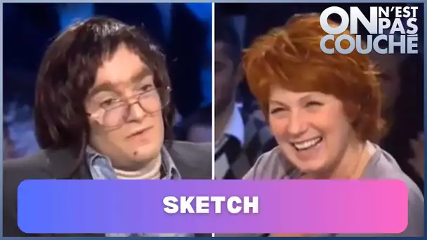🤣 Sketch ! Véronique Genest, une élève turbulente selon Jonathan Lambert ! - #ONPC 20 déc 2008