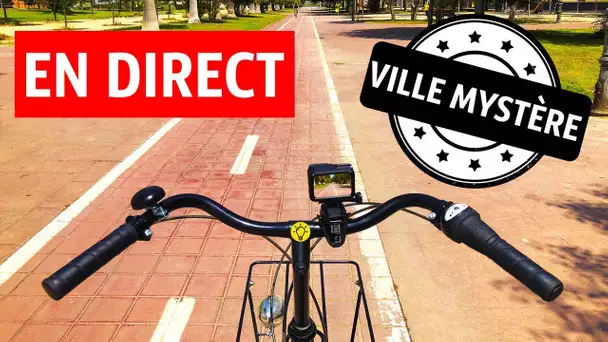 Je suis à vélo dans une ville mystère. Quelle est cette ville ?